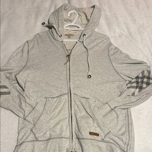 Burberry men’s Gray Hoodie Sweater